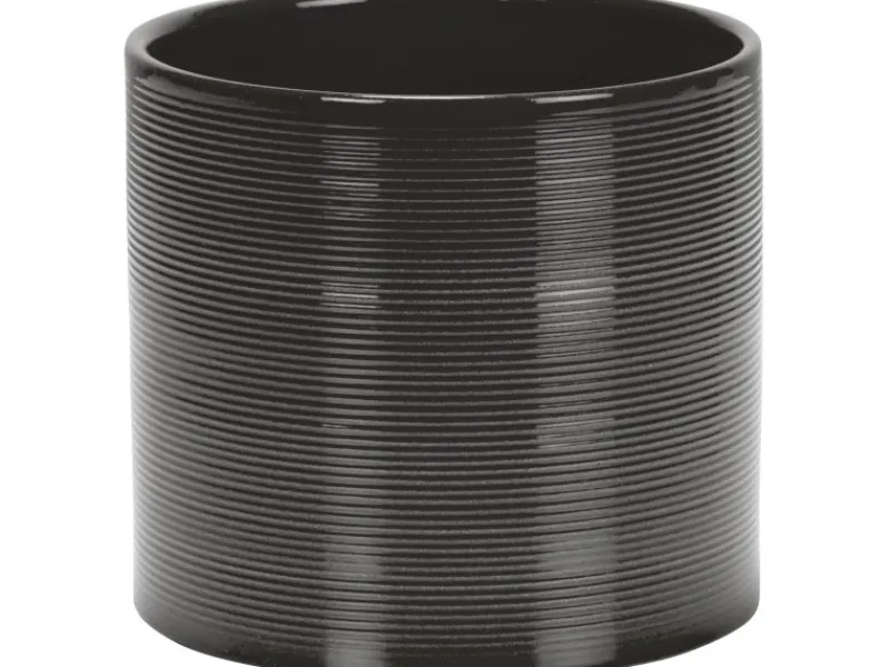 Scheurich Übertopf 828 Glass Grey Ø 12 cm x 11 cm< Töpfe