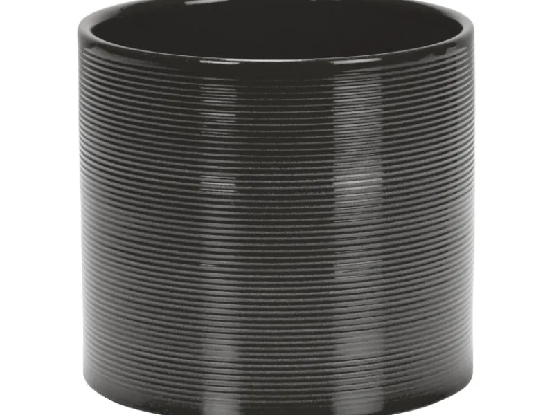 Scheurich Übertopf 828 Glass Grey Ø 14 cm x 13 cm< Töpfe