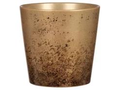 Scheurich Töpfe<Übertopf Antique Gold Ø 14 cm x 13,2 cm Gold