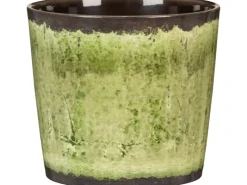 Scheurich Übertopf Blumentopf 870 Ø 15 cm x 14 cm Meadow Glaze< Töpfe