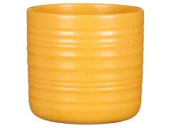 Clearance Scheurich Übertopf Cottage 850 Ø 12 cm x 11,1 cm Curcuma