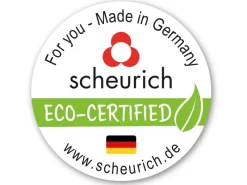Scheurich Übertopf mit Holzuntersetzer Ø 13,5 cm Weiß Matt