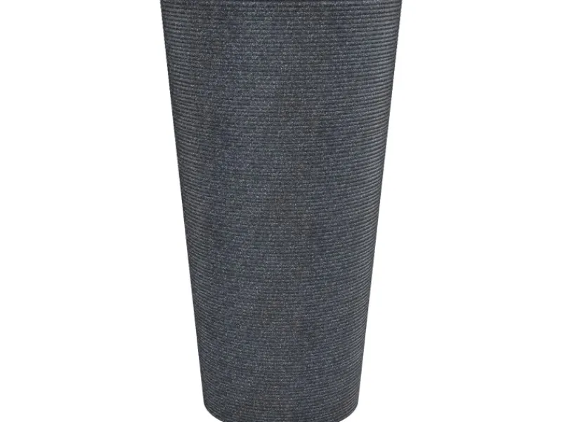 Discount Scheurich Pflanzgefäß Cana High Ø 28,5 cm x 55 cm Granit Schwarz