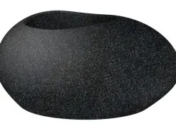 Scheurich Pflanzgefäß Flow 48 cm x 38 cm Stony Black< Töpfe