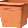 Scheurich Pflanzgefäß Nora 39 cm x 39 cm Terracotta< Töpfe