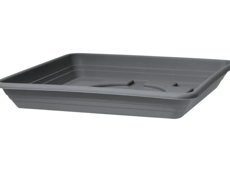 Hot Scheurich Untersetzer Lara 39,9 cm x 39,9 cm Metallic Grey