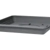 Clearance Scheurich Untersetzer Lara 48,2 cm x 48,2 cm Metallic Grey