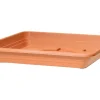 Scheurich Untersetzer Lara 39,9 cm x 39,9 cm Terracotta< Töpfe