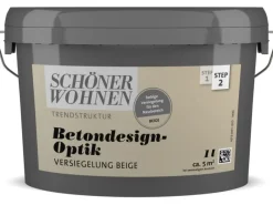 Outlet SCHÖNER WOHNEN-Farbe Schöner Wohnen Betondesign-Optik Versiegelung Beige