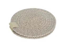 Schöner Wohnen Topfuntersetzer-Set Svea Ø 20 cm Beige 2 Stück< Küchenhelfer