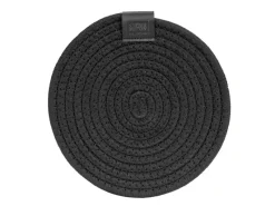 Schöner Wohnen Topfuntersetzer-Set Svea Ø 20 cm Schwarz 2 Stück< Küchenhelfer