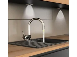 Discount Schütte LED-Spültischarmatur Stella Chrom