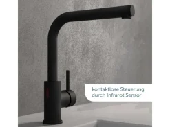Schütte Sensor-Spültischarmatur Vital mit Herausziehbarem Auslauf< Einhebelmischer