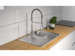 Clearance Schütte Spiralfeder-Spültischarmatur Cornwall Chrom