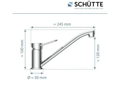 Best Schütte Spültischarmatur Birte Chrom