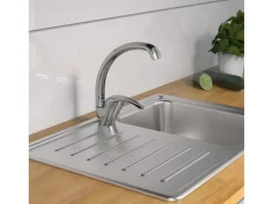 Schütte Einhebelmischer<Spültischarmatur Diziani Chrom