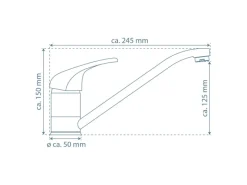 Clearance Schütte Spültischarmatur Magna Chrom