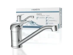 Schütte Einhebelmischer<Spültischarmatur Porto Chrom