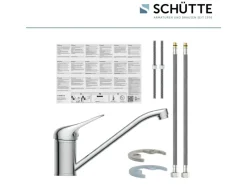 Schütte Einhebelmischer<Spültischarmatur Porto Chrom