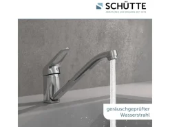 Schütte Einhebelmischer<Spültischarmatur Porto Chrom