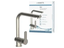 Schütte Spültischarmatur Rio Edelstahloptik< Einhebelmischer
