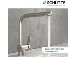 Schütte Spültischarmatur Rio Edelstahloptik< Einhebelmischer