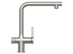 Schütte Sprudelwasser-Spültischarmatur-Set Aquastar Premium Edelstahloptik< Einhebelmischer