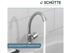 Schütte Stand-Schwenkventil Carneo Chrom< Einhebelmischer