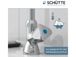 Schütte Stand-Schwenkventil Carneo Chrom< Einhebelmischer
