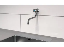 Schütte Wand-Schwenkventil Carneo Chrom< Wandauslaufventil|Einhebelmischer