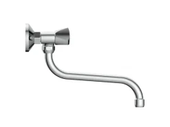 Schütte Zweigriffarmatur<Wand-Spültischarmatur Cesti Chrom