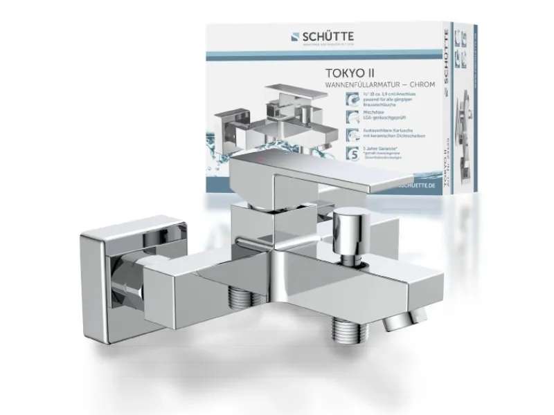 Best Schütte Wannenfüllarmatur Tokyo II Chrom