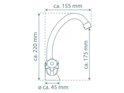 Best Schütte Waschtischarmatur Savino Chrom