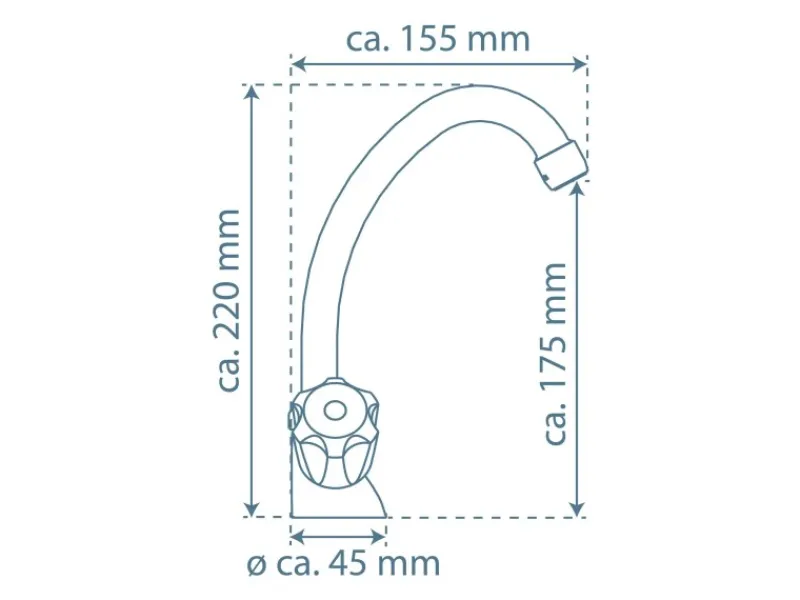 Best Schütte Waschtischarmatur Savino Chrom
