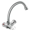 Schütte Zweigriffarmatur<Waschtischarmatur Niederdruck Brillant Chrom