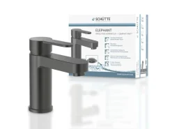 New Schütte  Waschtischarmatur Elephant Graphit Matt