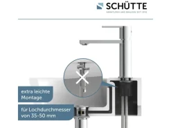 Schütte Waschtischarmatur Manhattan< Einhebelmischer