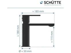 Schütte Waschtischarmatur Manhattan< Einhebelmischer