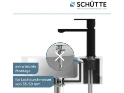 Schütte Waschtischarmatur Manhattan< Einhebelmischer