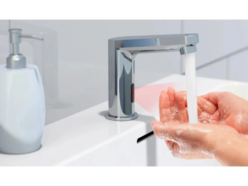 Schütte Einhebelmischer<Waschtischarmatur Vital Sensor Chrom
