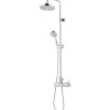 Schulte DuschMaster Rain III Modern mit Einhebelmischer Chrom< Einhebelmischer