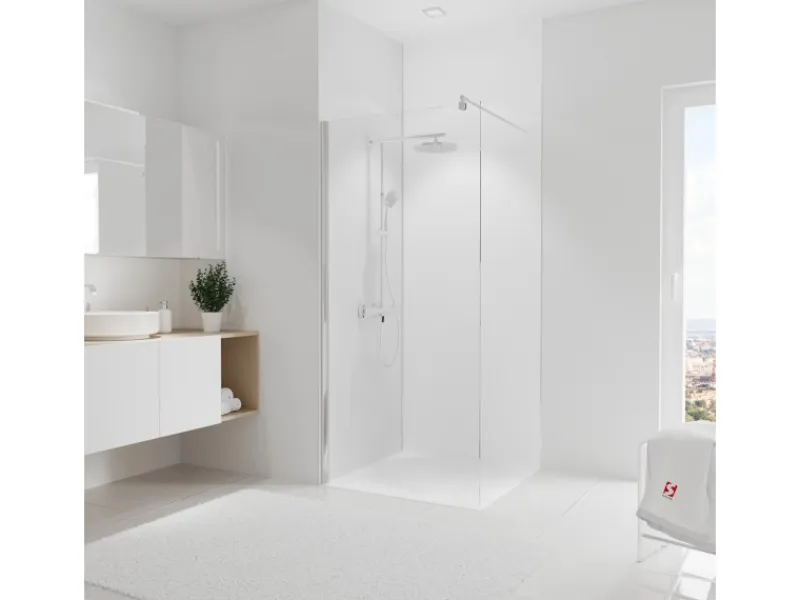 Discount Schulte Duschrückwand DecoDesign 255 cm x 90 cm Weiß