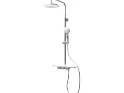 Schulte Einhebelmischer<Duschsystem Rain III Modern mit Ablage