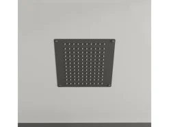 Schulte ExpressPlus Komplettdusche-Schiebetür Bali Mattschwarz 215 cm x 115 cm< Einhebelmischer