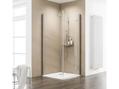 Schulte Einhebelmischer<ExpressPlus Set Drehtür MasterClass mit Duschwanne 200x90cm