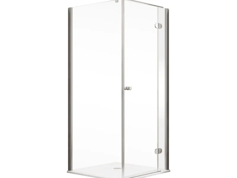 Schulte Einhebelmischer<ExpressPlus Set Drehtür MasterClass mit Duschwanne 200x90cm
