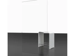 Schulte Komplettduschkabine Juist mit Schiebetür Weiß 80 x 80 x 190 cm< Einhebelmischer