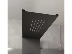 Schulte Einhebelmischer<Komplettduschkabine Korsika mit Schiebetür Mattschwarz 120 x 80 x 220 cm
