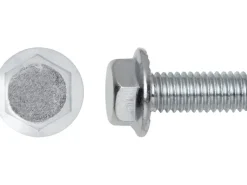 Kühlschränke|Gefrierschränke<Sechskant-Flanschschrauben Sechskantkopf Ø 5 mm x 30 mm Stahl 8 Stück