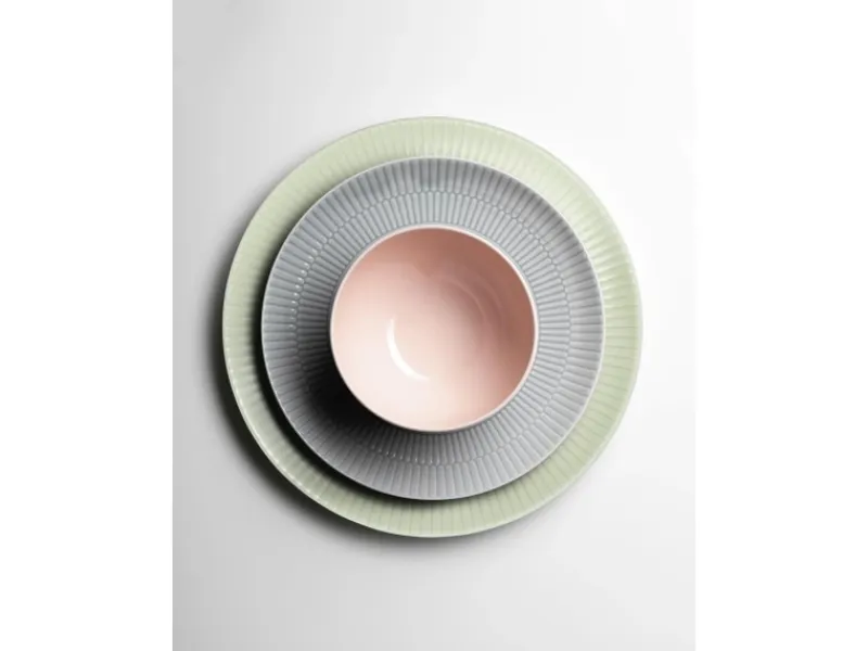 Seltmann Weiden Amina Frühstücks-Set 18-teilig Seladon< Geschirr